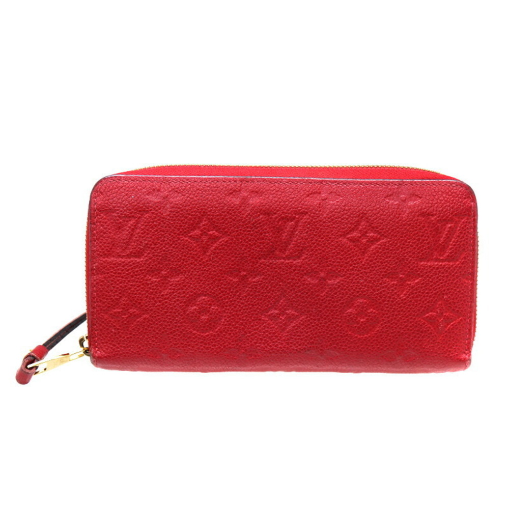 Louis Vuitton Zippy Wallet Empreinte Leather Red - Picture 1 of 8